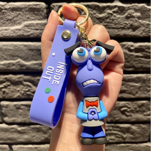Брелок Страх з мультфільму "Головоломка" Думками навиворіт Inside Out брелок на ключі, на сумку 7,8см