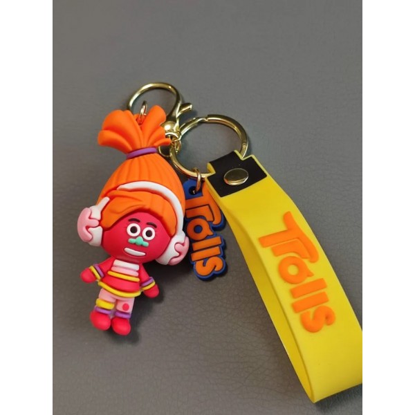 Брелок Тролі Troli DJ Suki DJ Звуки фігурка іграшка для ключів, рюкзака, сумки 7,5 см