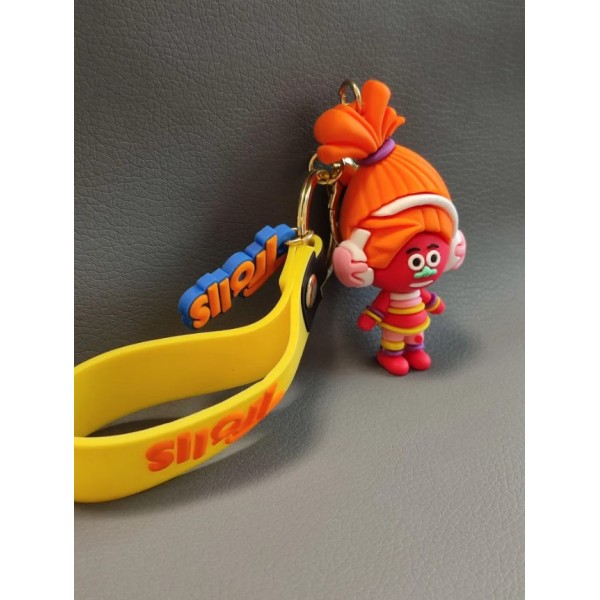 Брелок Тролі Troli DJ Suki DJ Звуки фігурка іграшка для ключів, рюкзака, сумки 7,5 см