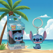 Стич брелок Pocket Pop Keychain Поп Disney Стич Лило и Стич Lilo and Stitch Stitch Seated 4 см