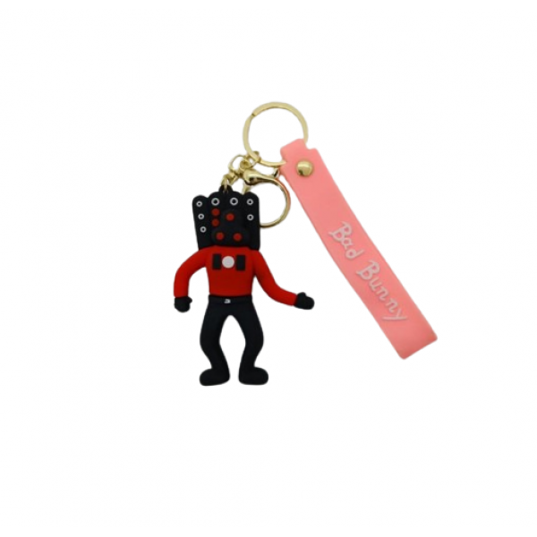 Брелок Скібіді Туалет Skibidi Toilets Титан Спікермен фігурка іграшка для ключів, рюкзака, сумки 8,5 см