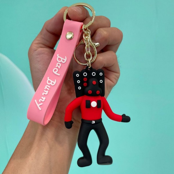 Брелок Скібіді Туалет Skibidi Toilets Титан Спікермен фігурка іграшка для ключів, рюкзака, сумки 8,5 см