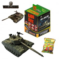 Світ танків World of Tanks відеогра Kids Box Sweetbox іграшки з жувальним мармеладом у коробочці солодощі та іграшки