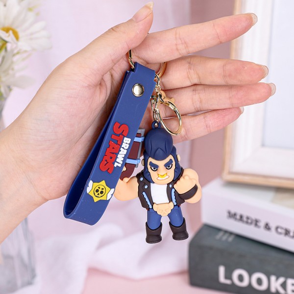 Брелок Бравл Старс Brawl Stars Bull Булл боєць фігурка іграшка для ключів, рюкзака, сумки 7 см