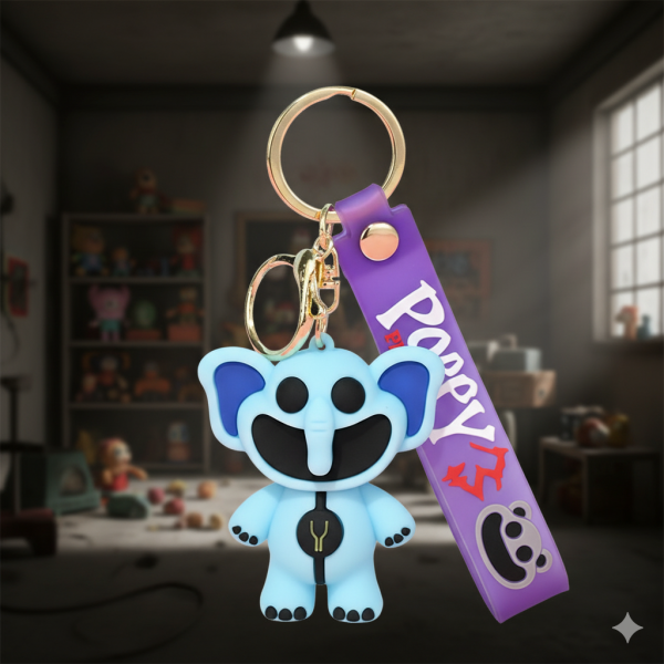 Брелок Усміхнені звірі Smiling critters Смайлики Бубба слон Буббаслон фігурка іграшка для ключів, рюкзака, сумки 6 см