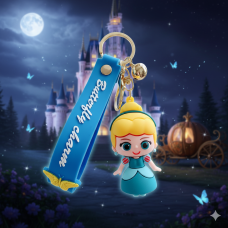 Холодное сердце брелок Disney Alice Frozen Алиса силиконовый брелок держатель для ключей 6,5см