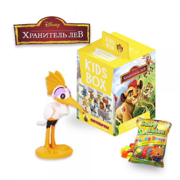 Король Лев The Lion King Sweetbox Світбокс Кідсбокс фігурка та жувальний мармелад