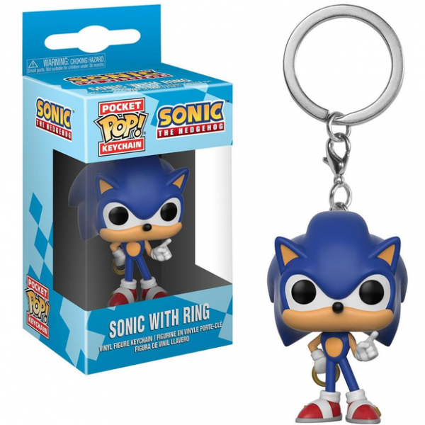 Брелок Супер Сонік Фанко Поп Sonic the Hedgehog фігурка іграшка 4 см