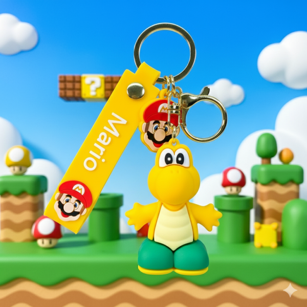 Брелок Купа Трупа Koopa Troopa Супер Маріо Super Mario фігурка іграшка для ключів, рюкзака, сумки 6 см