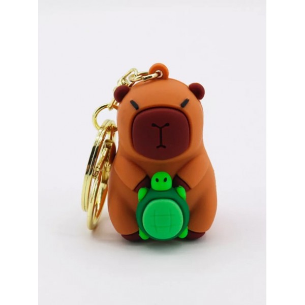 Брелок Капібара capybara на ключі, на сумку фігурка іграшка антистрес підвіска 5,5 см
