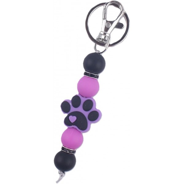 Лапка брелок с бусинами таба антистресс подвеска аксессуар 12 см