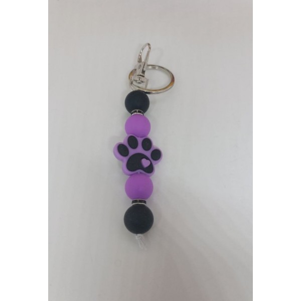 Лапка брелок с бусинами таба антистресс подвеска аксессуар 12 см