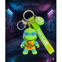 Брелок Черепашки Ниндзя Леонардо Teenage Mutant Ninja Turtles Leonardo фигурка на рюкзак, ключи 6 см