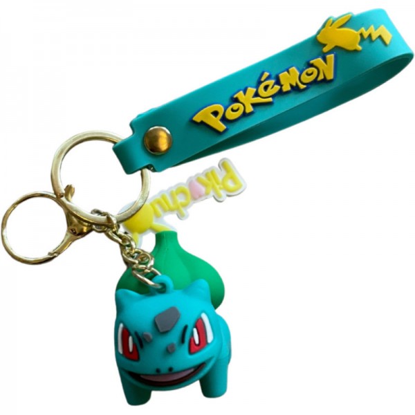 Брелок Покемон Pokemon Пікачу Bulbasaur Бульбазавр фігурка іграшка для ключів, рюкзака, сумки 5 см