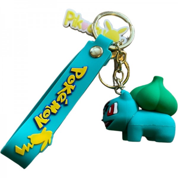 Брелок Покемон Pokemon Пікачу Bulbasaur Бульбазавр фігурка іграшка для ключів, рюкзака, сумки 5 см