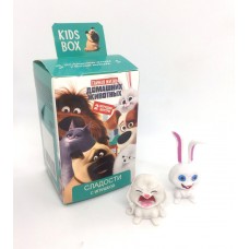 Таємне життя домашніх тварин The Secret Life of Pets Світбокс Кідсбокс іграшка та мармелад Kids Box Sweet Box