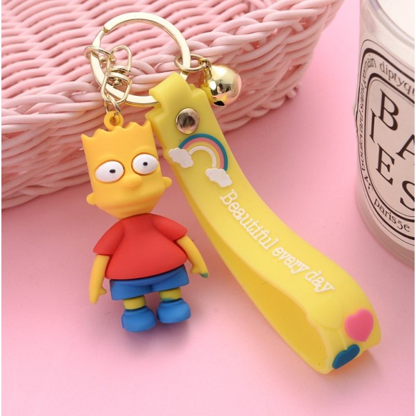 Брелок Барт Сімпсон Сімпсони Bart Simpson фігурка іграшка для ключів, рюкзака, сумки 6.5см