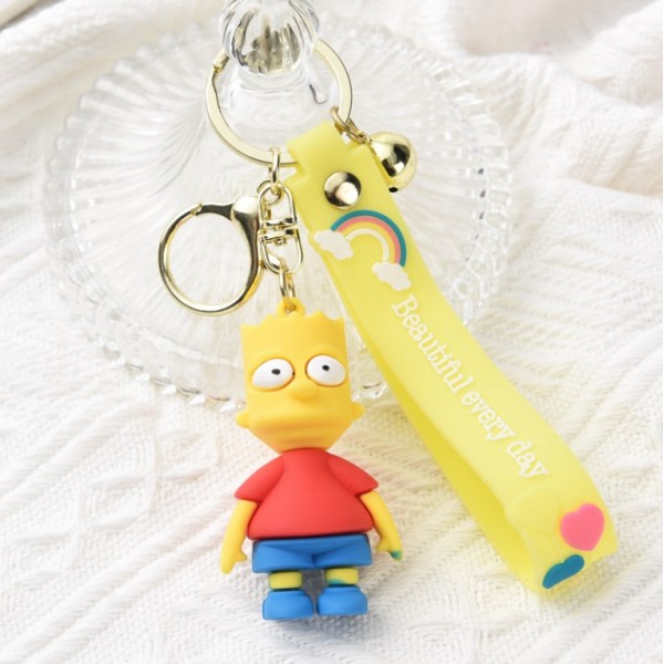 Брелок Барт Сімпсон Сімпсони Bart Simpson фігурка іграшка для ключів, рюкзака, сумки 6.5см