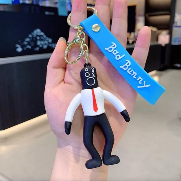 Брелок Скибіді Туалет Skibidi Toilets Агент Колонка SpeakerMan фігурка іграшка для ключів, рюкзака, сумки 7 см