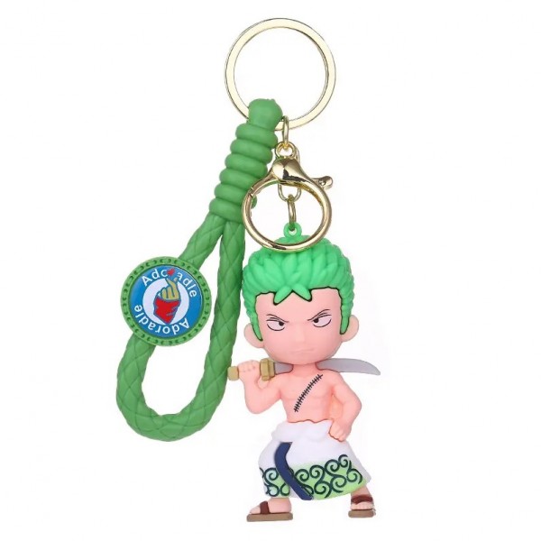 Ван Піс One piece Великий куш Зоро Ророноа Zoro Roronoa пірат брелок фігурка для ключів