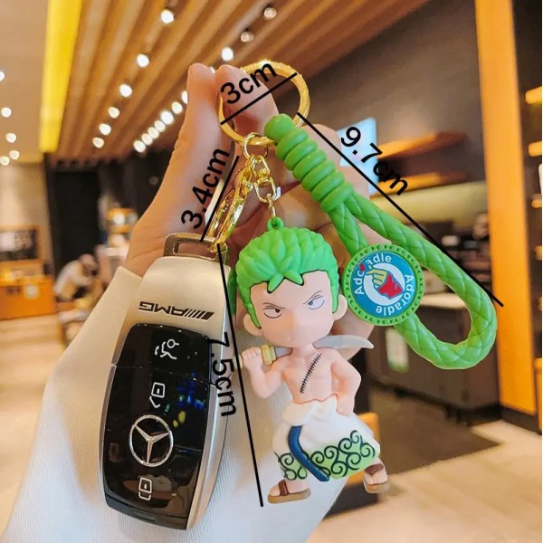 Ван Піс One piece Великий куш Зоро Ророноа Zoro Roronoa пірат брелок фігурка для ключів
