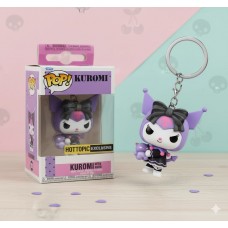 Брелок Куроми Санрио Kuromi Pop фигурка игрушка для ключей, рюкзака, сумки 4 см