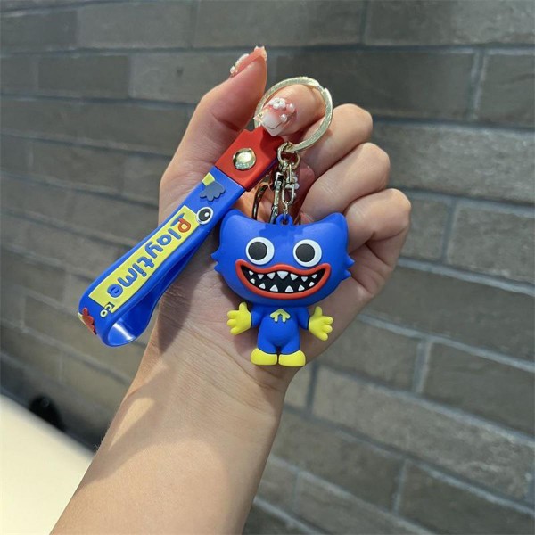 Брелок Хагги Вагги Huggy Wuggy фигурка игрушка для ключей, рюкзака, сумки 5,8 см