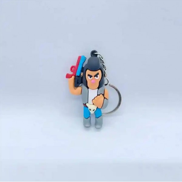 Брелок Бравл Старс Brawl Stars Bull Булл на ключі, на сумку фігурка 5,5 см