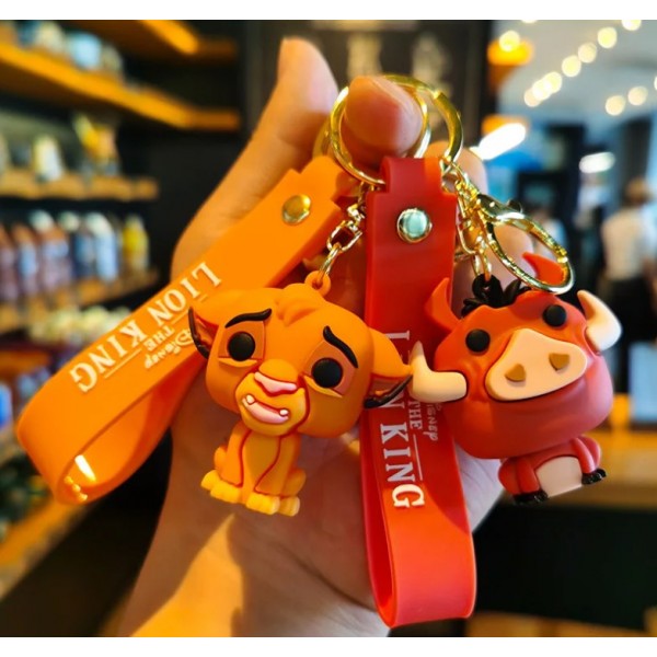 Брелок Король Лев Сімба The Lion King Simba дитячий брелок на рюкзак, ключі 5 см