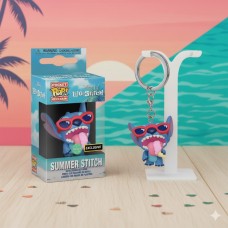 Брелок Стич Pop Лило и Стич Lilo and Stitch Summer Stitch фигурка 4 см