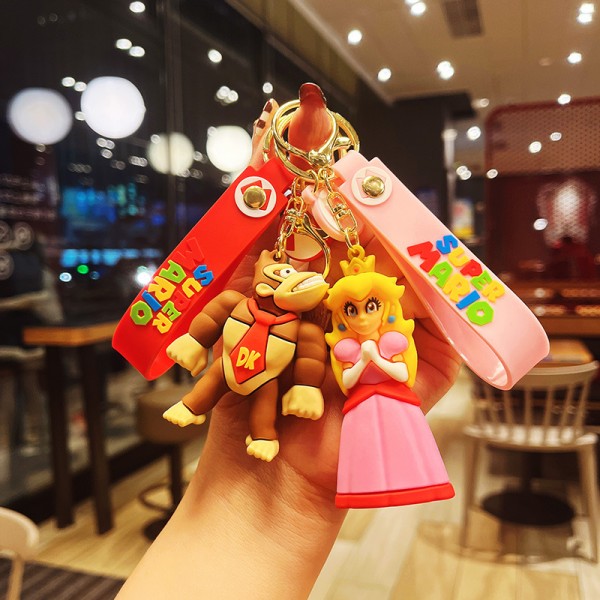 Брелок Супер Маріо Super Mario Донки конг Donkey Kong фігурка іграшка для ключів, рюкзака, сумки 6,5 см