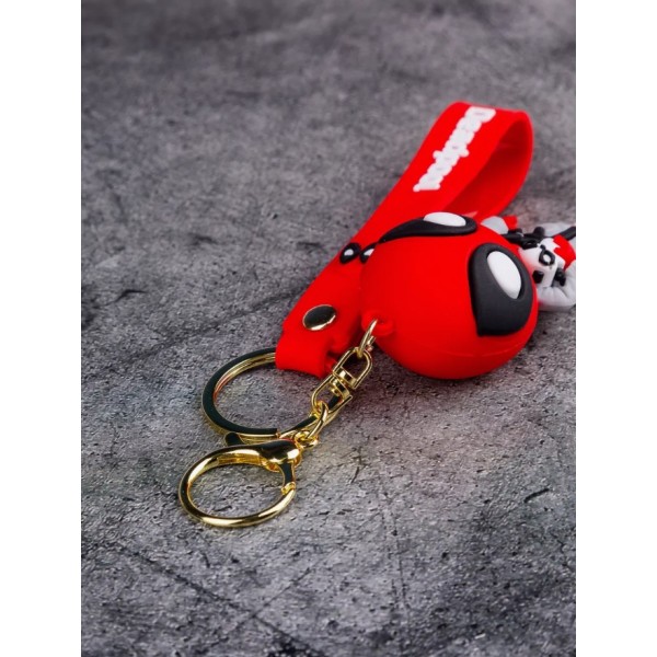 Брелок Дедпул Deadpool Марвел супергерой на ключі, на сумку фігурка іграшка 7 см