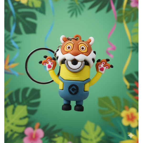 Брелок Міньйон Гадкий Я Minion фігурка іграшка для ключів, рюкзака, сумки 5 см