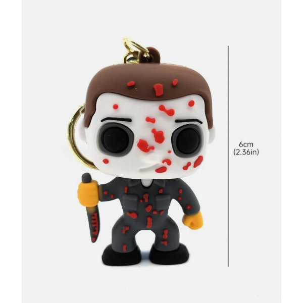 Брелок Майкл Майєрс Michael Myers Хелловін фігурка іграшка для ключів, рюкзака, сумки6 см