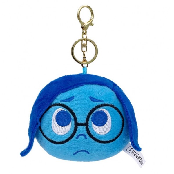 Брелок Думками навиворіт плюшевий Inside Out Сум інсайд фігурка іграшка для ключів, рюкзака, сумки 8 см