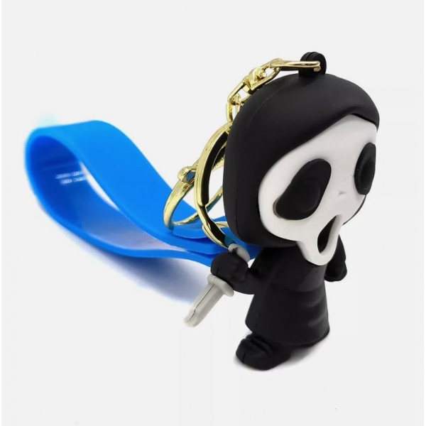 Брелок Крик Примарна Особа Scream Ghost Face фігурка іграшка для ключів, рюкзака, сумки 6,1 см