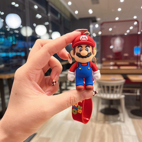Брелок Супер Маріо Super Mario на ключі, брелоки для дітей іграшка 7 см