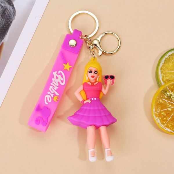 Брелок Барбі Barbie принцеса на рюкзак, ключі фігурка 7см