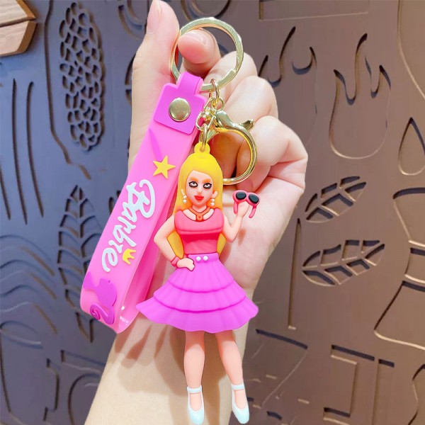 Брелок Барбі Barbie принцеса на рюкзак, ключі фігурка 7см