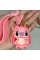 Брелок Ліло та Стіч рожевий з довгими вухами дитячий брелок на рюкзак, ключі 5 см