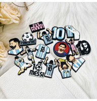 Мессі наклейки Ліонель Мессі Lionel Messi 3D 16 шт аксесуари футбол