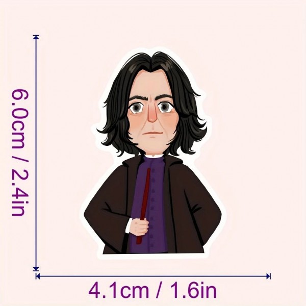 Стікери Гаррі Поттер Harry Potter стікерпак наклейки набір наклейок 48 шт