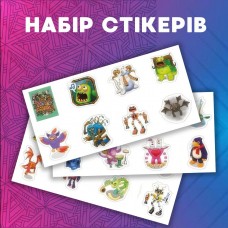 Стикеры Поющие монстры My Singing Monsters стикерпак наклейки набор наклейок 48 шт