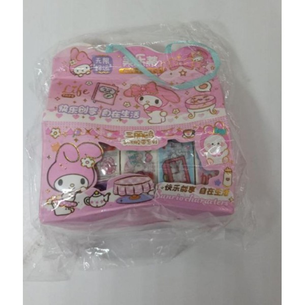 Стікери Мелоді My Melody Sanrio аніме стікерпак наклейки набір наклейок 5 стрічок