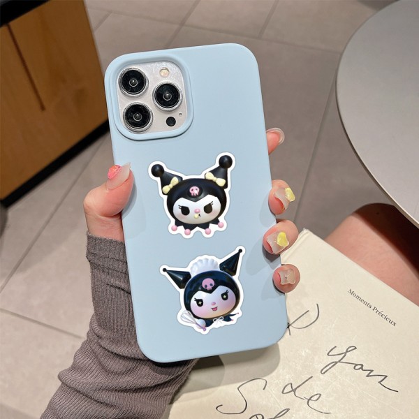 Стікери Куромі Kuromi Санріо аніме стікерпак наклейки набір наклейок 50 шт