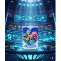 Набір карток Думками навиворіт фотокартки карти наклейки Inside Out набір карток 55 шт