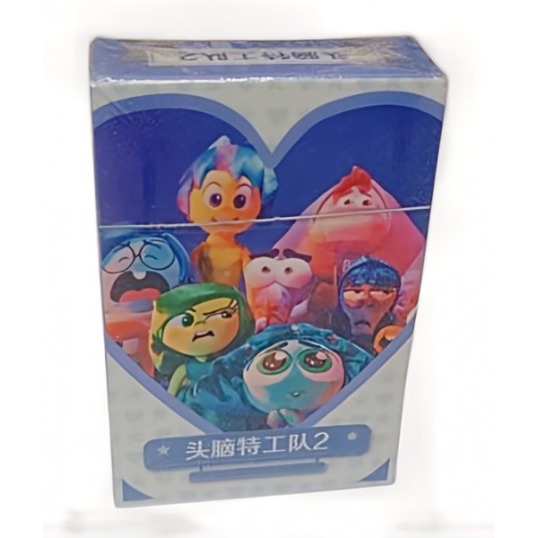 Набір карток Думками навиворіт фотокартки карти наклейки Inside Out набір карток 55 шт