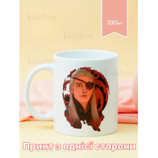 Кружка Гра Престолів з принтом керамічна чашка Game of Thrones 330 мл