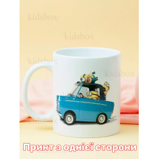 Кружка Міньйон Гадкий я з принтом Minion керамічна чашка 330 мл