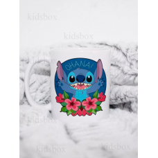 Кружка Ліло і Стіч з принтом керамічна чашка Lilo and Stitch 330 мл